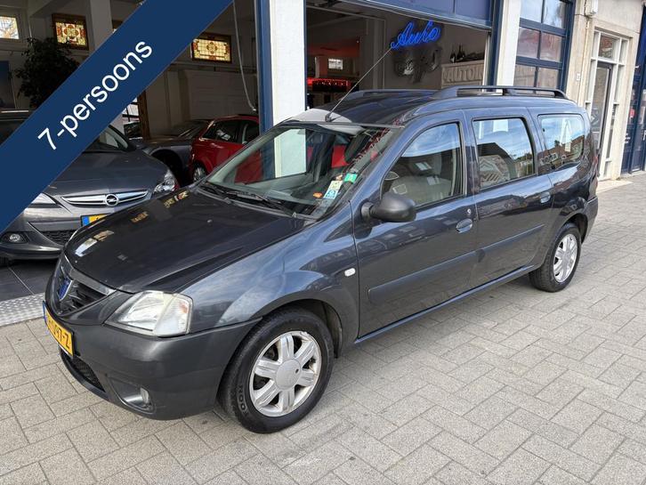 Dacia Logan MCV 1.6-16V Lauréate 7p. NW APK/AIRCO/7 PERSOON, Auto's, Dacia, Bedrijf, Te koop, Logan MCV, ABS, Airbags, Alarm, Boordcomputer