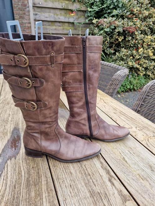 Dames Laarzen maat 40 bruin merk Caprice, Kleding | Dames, Schoenen, Gedragen, Hoge laarzen, Bruin, Ophalen of Verzenden
