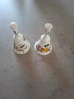 2 prachtige aynsley collection decorative bells, porselein, Ophalen of Verzenden, Zo goed als nieuw, Porselein, Kop en/of schotel