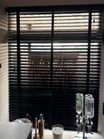 Zwarte houten jaloezieën 125x170 cm - Nieuw in verpakking, Huis en Inrichting, Stoffering | Gordijnen en Lamellen, Ophalen, 100 tot 150 cm
