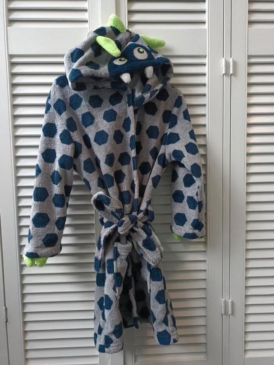 Badjas 110 Draak, Kinderen en Baby's, Kinderkleding | Maat 110, Gebruikt, Jongen of Meisje, Ophalen of Verzenden