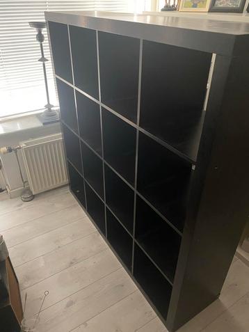 Ikea Vakkenkast - Zwart/Bruin beschikbaar voor biedingen