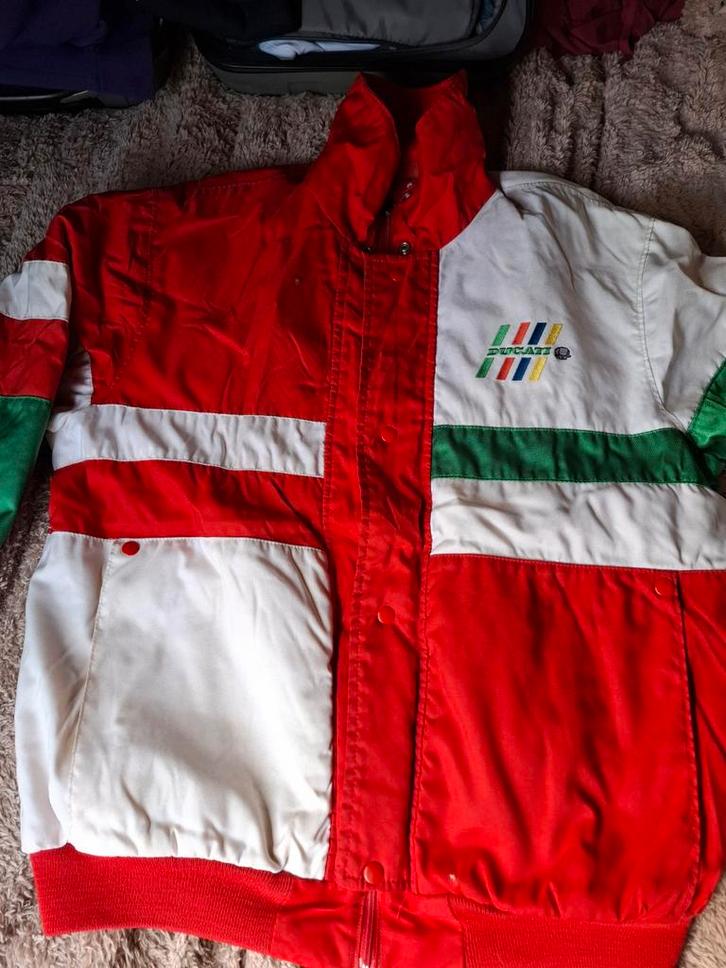 Vintage Ducati Jas Italy, Motoren, Kleding | Motorkleding, Jas | textiel, Dames, Heren, Tweedehands, Ophalen of Verzenden