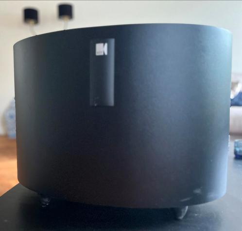 KEF psw 2500 subwoofer, zwart, Audio, Tv en Foto, Luidsprekers, Zo goed als nieuw, Subwoofer, 120 watt of meer, Overige merken