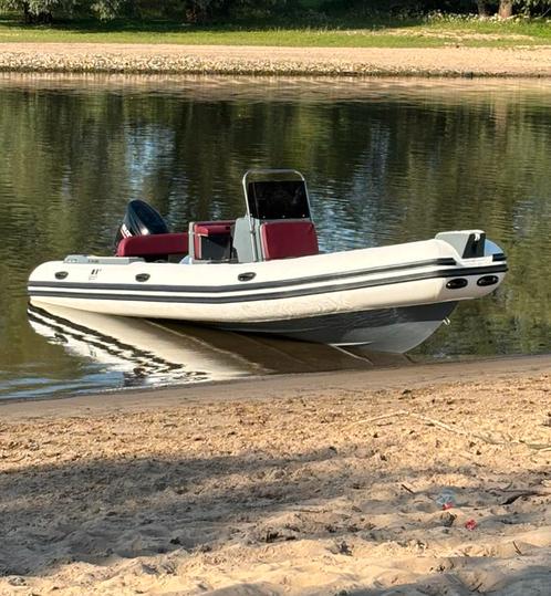 Tiger Marine 600 Rib—115 Suzuki—Incl, trailer., Watersport en Boten, Rubberboten, 70 tot 120 pk, Benzine, Ophalen