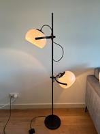 Vintage dubbele mushroom vloerlamp Dijkstra Herda, Ophalen, Gebruikt, Vintage, Metaal