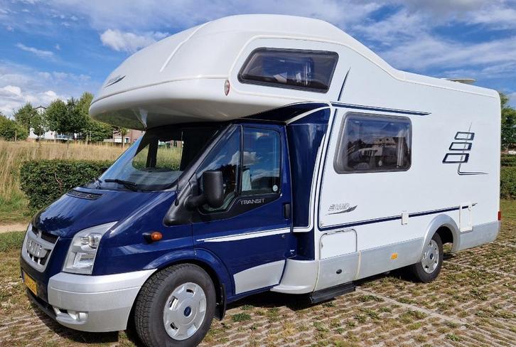 Hymer gezinscamper met stapelbed, garage en grote badkamer, Caravans en Kamperen, Campers, Particulier, tot en met 6, Alkoof, Hymer