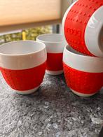 Bodum Koffiemokken Set van 4, Huis en Inrichting, Ophalen of Verzenden, Zo goed als nieuw, Effen, Kop(pen) en/of Schotel(s)