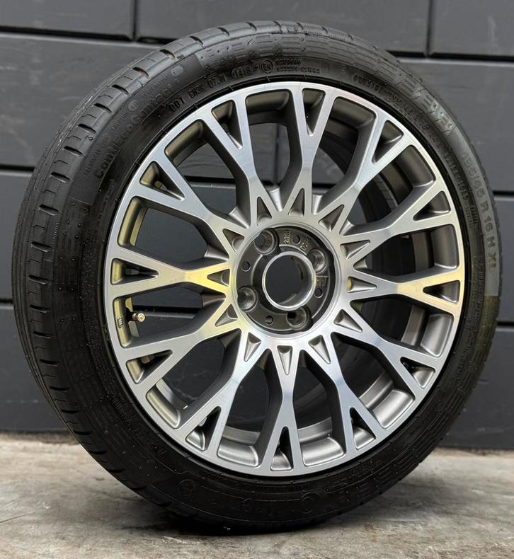 Originele 16 inch Fiat 500 Velg 4x98 ET35 195/45/16, Auto-onderdelen, Banden en Velgen, Banden en Velgen, Zomerbanden, 16 inch