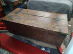 Oude houten kist, Ophalen, Gebruikt, 100 tot 150 cm, 50 tot 75 cm