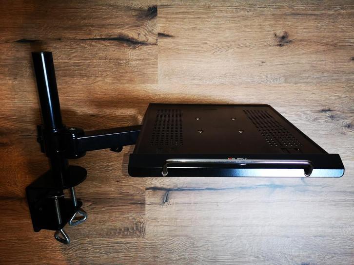 Lindy Notebook-Arm – Verstelbare Laptop Houder voor Bureau, Computers en Software, Laptopstandaarden, Zo goed als nieuw, In diepte verstelbaar