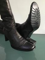 GRATIS VERZENDEN | PETER KAISER grijze zwarte laarzen 38½, Peter Kaiser, Hoge laarzen, Verzenden, Zo goed als nieuw