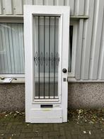 Antieke voordeur uit 1920, Jurgen.hoogenboezem@gmail.com, 80 tot 100 cm, 215 cm of meer, Glas