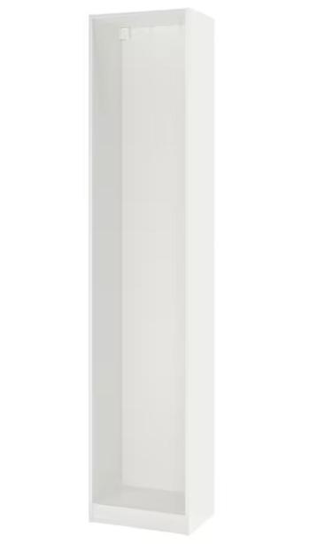 PAX kledingkast, wit, 50x35x236 cm - OUD STEVIG MODEL!