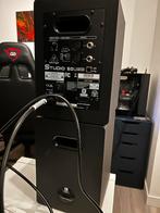 2x Behringer Studio 50USB Speakers, Gebruikt, 60 tot 120 watt, Front, Rear of Stereo speakers, Ophalen