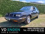Dodge Lancer EFI Turbo - 1986 - 42ML origineel!, Auto's, Voorwielaandrijving, Stof, Zwart, Grijs