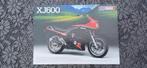 Originele folder Yamaha XJ 600, Motoren, Handleidingen en Instructieboekjes, Ophalen of Verzenden, Yamaha