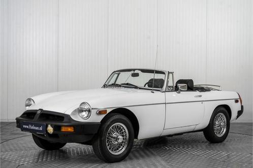 MG B 1.8 Roadster Overdrive (bj 1977), Auto's, MG, Bedrijf, Te koop, B, Lederen bekleding, Open dak, Benzine, Cabriolet, Handgeschakeld