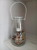 Landelijk windlicht waar decoratie in kan, Ophalen, Zo goed als nieuw, Overige materialen, 25 tot 50 cm