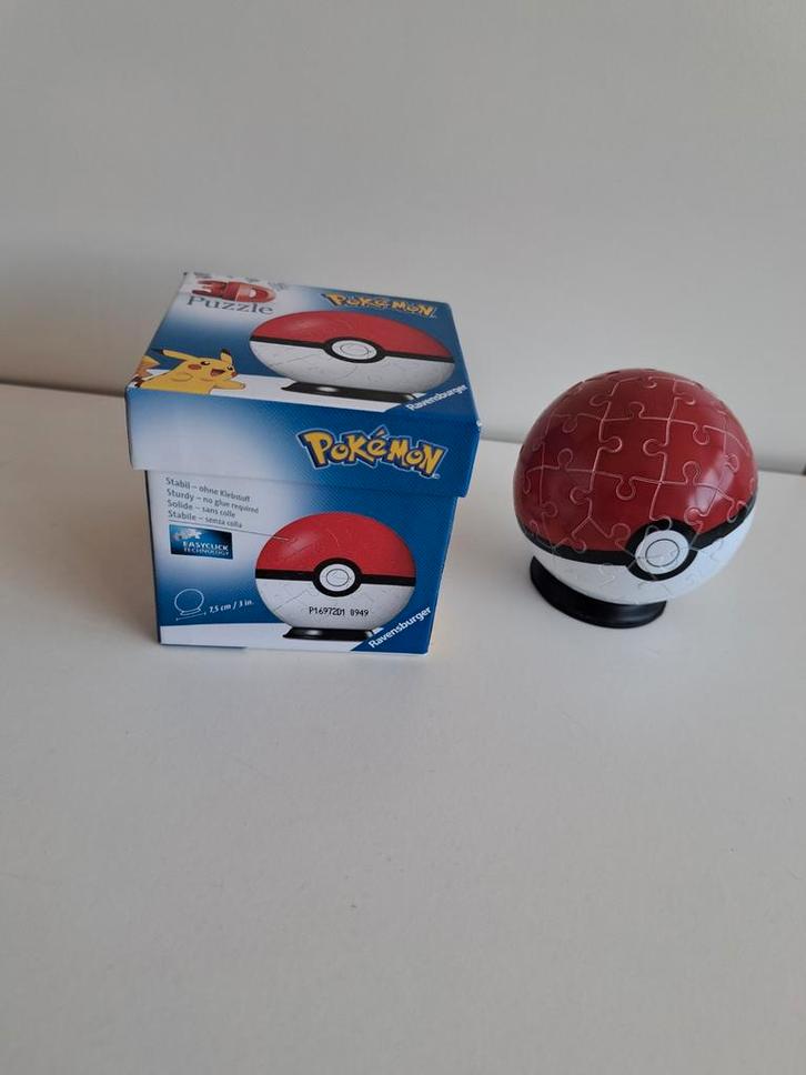 Ravensburger 3D Pokémon Pokéball Puzzel, Kinderen en Baby's, Speelgoed | Kinderpuzzels, Ophalen of Verzenden