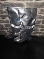 Dames zilveren laarzen maat 42 nieuw, Kleding | Dames, Hoge laarzen, Nieuw, Ophalen of Verzenden, Grijs