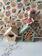 Mini vogelhuisje en bijenhotel, Tuin en Terras, Vogelhuisjes en Vogelbaden, Ophalen of Verzenden, Nieuw