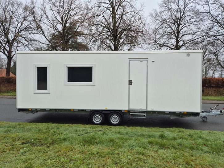 Woonunit 4 pers. Te huur, Hobby en Vrije tijd, Feestartikelen | Verhuur, Zo goed als nieuw, Overige, Ophalen of Verzenden