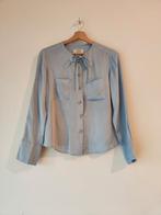 Talbots silk shirt, Blauw, Ophalen of Verzenden, Zo goed als nieuw, Maat 36 (S)