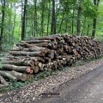 Kettingzaaghout leverbaar | Eik, beuk, es en meer, Tuin en Terras, Haardhout, 6 m³ of meer, Verzenden, Beukenhout, Stammen