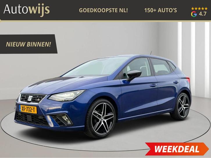 Seat Ibiza 1.0 TSI FR Business Intense|FR|360CAM|KEYLESS|LED, Auto's, Seat, Bedrijf, Te koop, Ibiza, ABS, Achteruitrijcamera, Adaptive Cruise Control