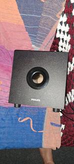 Philips subwoofer voor pc, Computers en Software, Pc speakers, Ophalen of Verzenden, Gebruikt, Audiokanaal 2.1, Philips