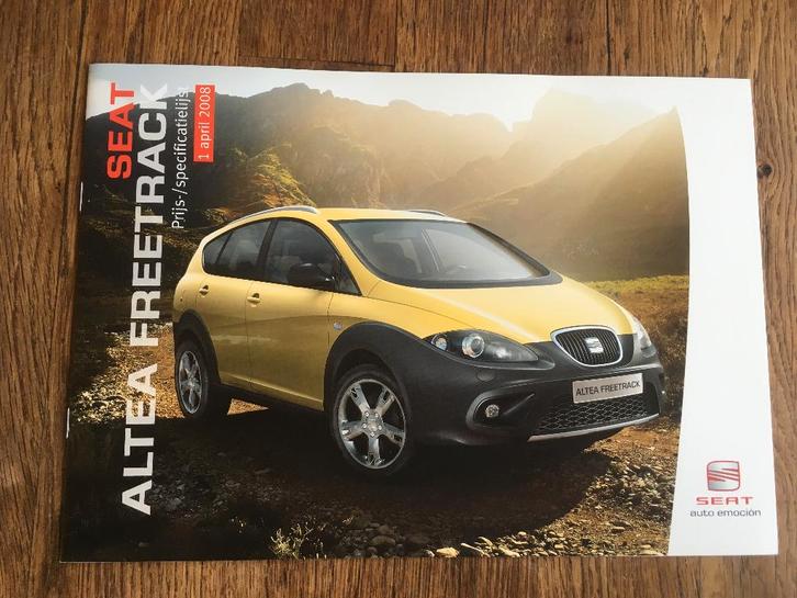 Seat Altea, Boeken, Auto's | Folders en Tijdschriften, Nieuw, Overige merken, Ophalen of Verzenden