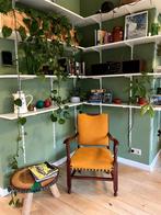 Stoel geel, Huis en Inrichting, Fauteuils, Ophalen, Hout, Minder dan 75 cm, 50 tot 75 cm