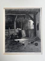 Litho Anton Mauve (1838-1888) door F.H. Weissenbruch 1860, Antiek en Kunst, Ophalen of Verzenden