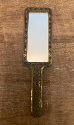 Vintage Handspiegel met Bloemenmotief, Ophalen of Verzenden, Rechthoekig, Minder dan 50 cm, Minder dan 100 cm