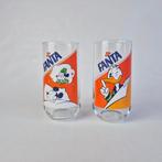 Vintage Fanta glazen set van 2, Nvt: Vintage item, Verzenden, Overige typen, Zie omschrijving