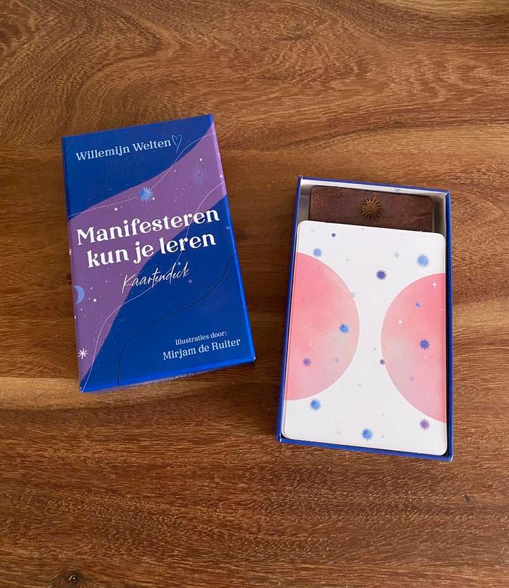 Manifesteren kun je leren Kaartendeck | Willemijn Welten, Boeken, Esoterie en Spiritualiteit, Zo goed als nieuw, Overige typen