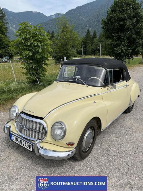 DKW 1000S Cabriolet | 1959 | Route 66 Auctions, Auto's, Oldtimers, Bedrijf, Te koop, Overige merken, Benzine, Overige carrosserieën