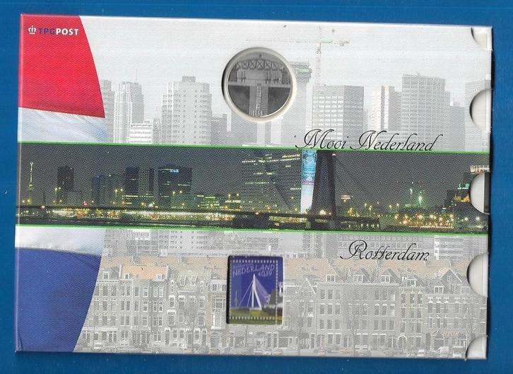 Cadeauset Mooi Nederland 2005: Rotterdam, Postzegels en Munten, Penningen en Medailles, Overige materialen, Nederland, Verzenden