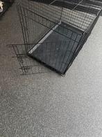 zwartw honden bench, Ophalen of Verzenden, Zo goed als nieuw