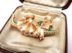 Leuke oude broche, Verzenden, Zo goed als nieuw, Goud, Overige materialen