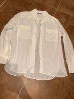 Witte transparante blouse zara maat s, Ophalen of Verzenden, Zo goed als nieuw, Maat 36 (S), Wit