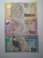 Suriname gulden setje vogel series 2, Ophalen of Verzenden, Zuid-Amerika