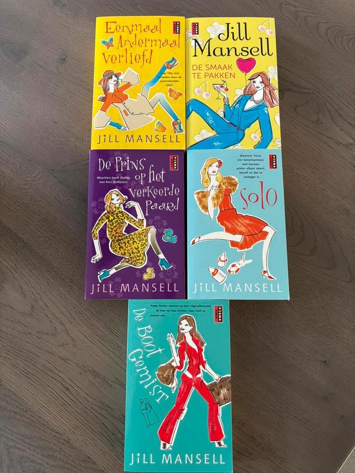 Verschillende Jill Mansell boeken, Boeken, Chicklit, Zo goed als nieuw, Ophalen