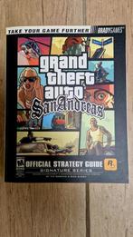 GTA San Andreas, Strategy guide + poster + map, Spelcomputers en Games, Games | Sony PlayStation 2, Avontuur en Actie, Gebruikt