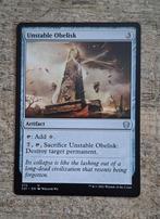 Unstable Obelisk - Magic the Gathering, Verzenden, Gebruikt, Losse kaart