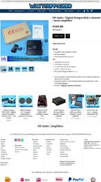 DD Audio / Digital Designs SS2b 2 kanaals / mono versterker, Auto diversen, Autospeakers, Gebruikt, ., Ophalen of Verzenden, .