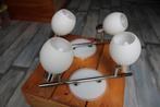 plafondlampen, Huis en Inrichting, Lampen | Plafondlampen, Ophalen, Gebruikt, Glas