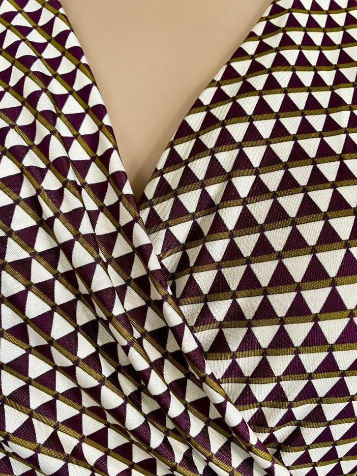 J182 Cartoon/Betty Barclay mt. 40=M overslag jurkje jurk wit, Kleding | Dames, Jurken, Zo goed als nieuw, Maat 38/40 (M), Wit