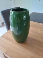 Groene retro vaas, Huis en Inrichting, Woonaccessoires | Vazen, Aardewerk of Porselein, Ophalen of Verzenden, Zo goed als nieuw
